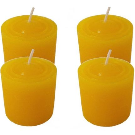 Kit 4 Velas Citronela Decorativa Aromática Vegana Artesanal