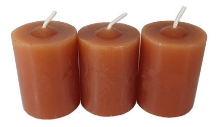 Kit 9 Velas Aromáticas Perfumadas Com Aroma De Canela