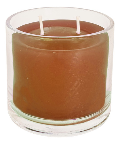 Vela Aromática Perfumada De Canela Com Tampa De Madeira