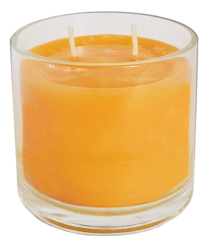 Vela Aromática Perfumada De Mel Com Tampa De Madeira