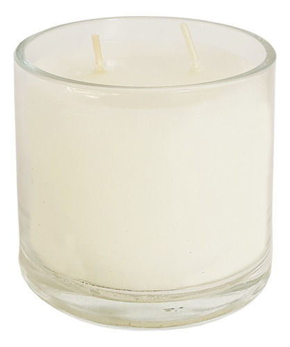 Vela Aromática Perfumada Branca Copo 265ml Com Aroma Rosas