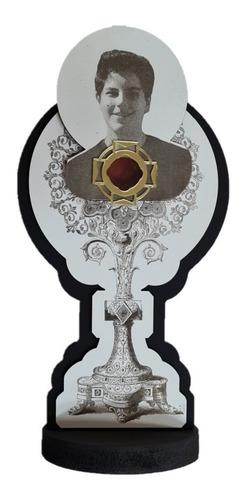 Relicário De Carlos Acutis Com Teca